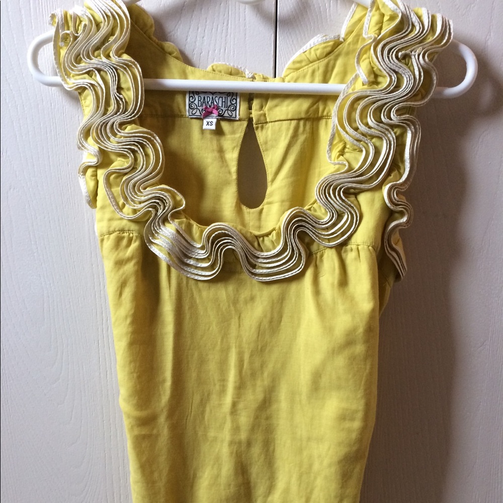 Baraschi sleeveless shirt from Anthropologie